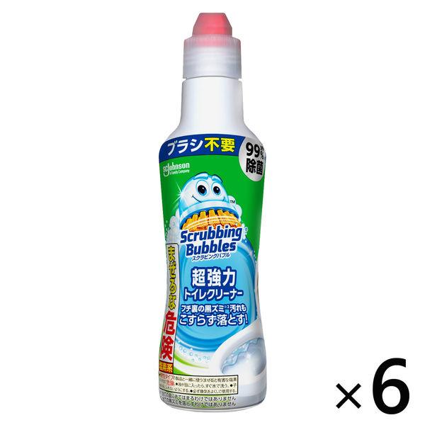 スクラビングバブル トイレ掃除 超強力トイレクリーナー 400g 1セット(6本) ジェル ボトルタイプ トイレ洗剤 ジョンソン