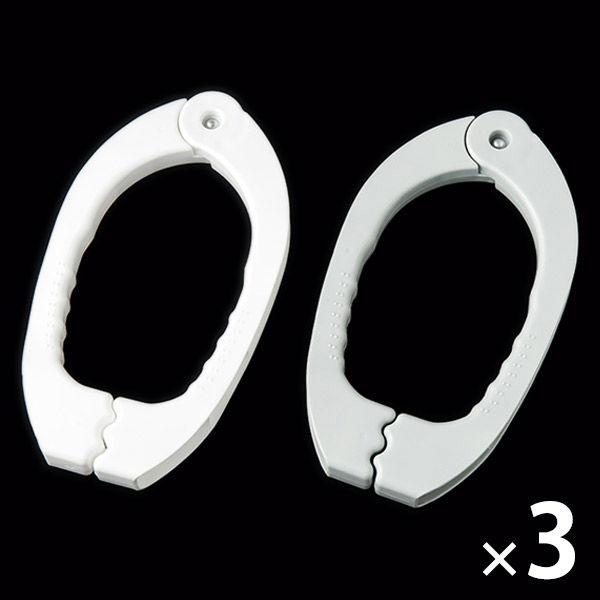 ふとんばさみ　2色組 １セット（2色組×３パック）