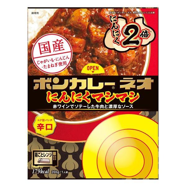 ボンカレーネオ にんにくマシマシ 辛口 1人前 1個 大塚食品 レトルトカレー レンジ対応