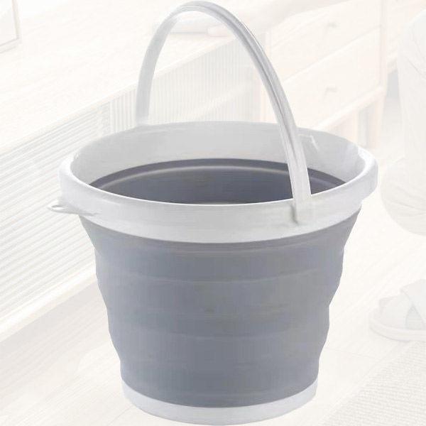 ウィキャン 折りたたみバケツ 10L WJ-9149 1セット(1個×3)