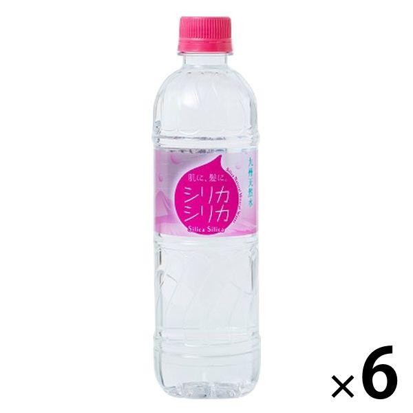 九州天然水シリカシリカ 500ｍl 1セット（6本）