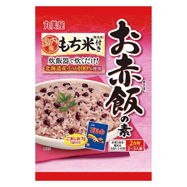 丸美屋 もち米付き お赤飯の素 392g 1個 丸美屋食品工業