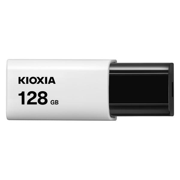 KIOXIA(キオクシア) 128GB USBメモリー ノックスライド式 USB3.2 Gen1 KUN-3A128GK ブラック 旧東芝メモリ