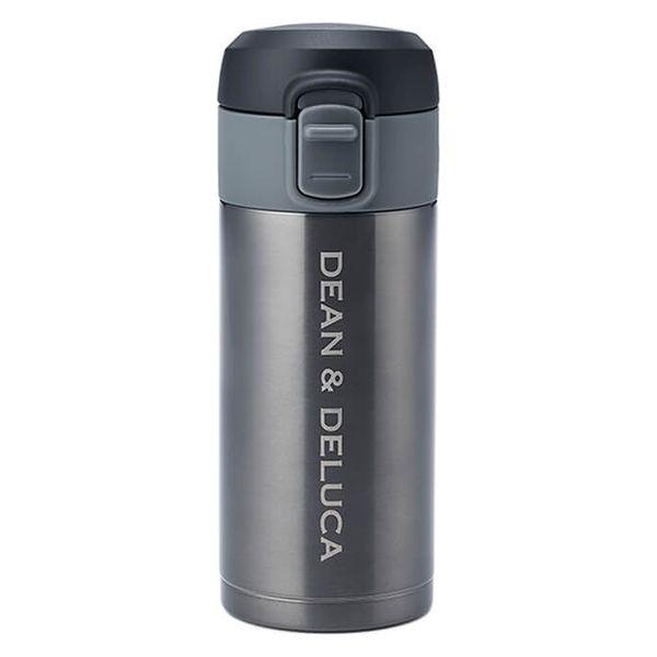 DEAN＆DELUCA（ディーン＆デルーカ） ワンタッチ栓スリムボトル 水筒 ガンメタル200ml 4903779715822 1個