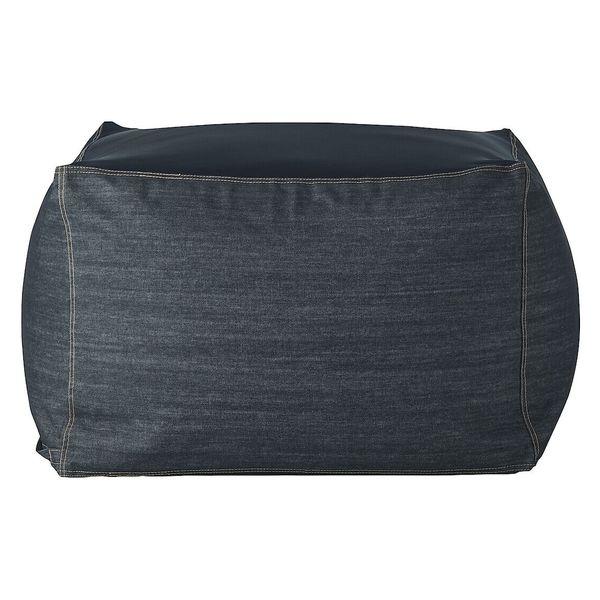無印良品 体にフィットするソファ 綿デニム ネイビー セット 幅６５×奥行６５×高さ４３ｃｍ 良品計画