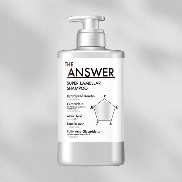 THE ANSWER（ジアンサー） スーパーラメラシャンプー 本体 400ml 花王