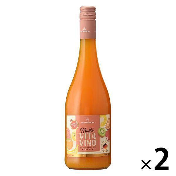 ドイツ　マルチ・ヴィタ・ヴィーノ　フルーツワイン　やや甘口　750ml  1セット（1本×2）　木下インターナショナル