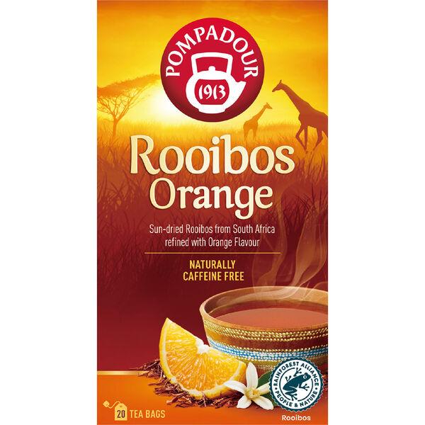 （セール）（ノンカフェイン）ポンパドール ルイボスティー スウィートオレンジ 1箱(20バッグ入) （ティーバッグ）
