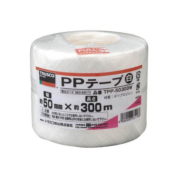 �g���X�R���R TRUSCO PP�e�[�v ��50mmX�� TPP50300W 1�� 360-6911 ���i�摜