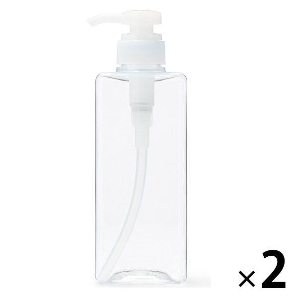 無印良品 PET詰替ボトル クリア 600mL 1セット（1個×2） 良品計画