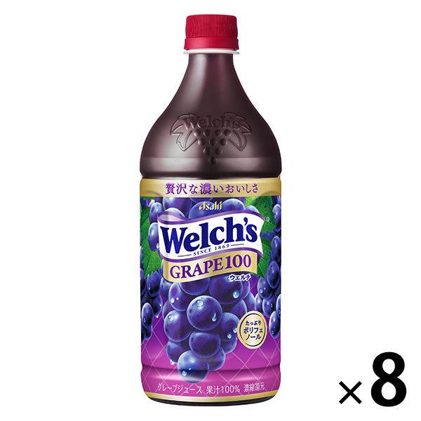 アサヒ飲料 「Welch’s」グレープ100 2E22L 1箱(8本入)