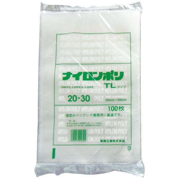 福助工業 ナイロンポリ TLタイプ 20ー30 0702821 1袋(100枚入)
