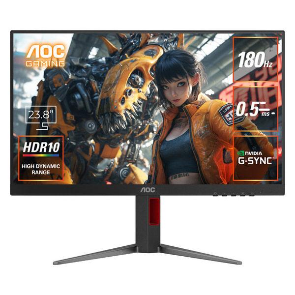 AOC ゲーミングモニター 23.8型　24G4/11