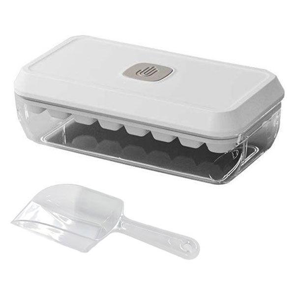 CAROTE(カローテ) 製氷皿 ワンプッシュ アイストレー 32個取り 1個 NM-5372 離乳食 作り置き LIVPLUS