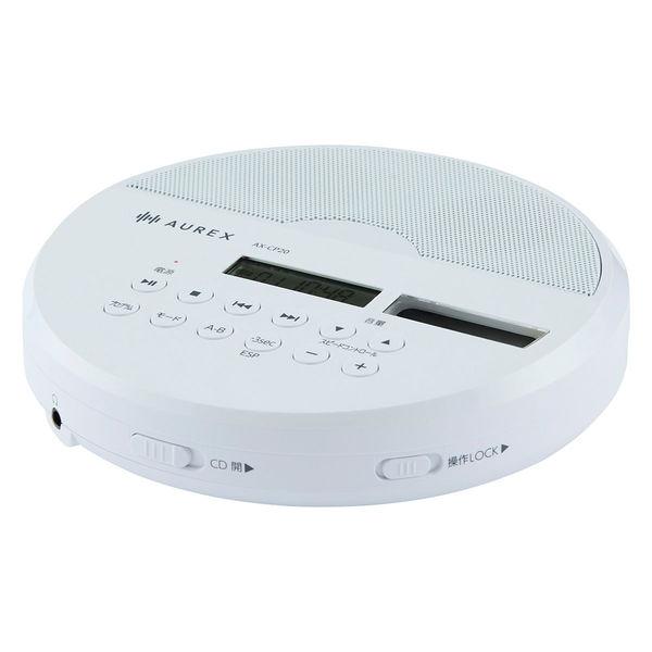 東芝ライフスタイル AUREX Bluetooth対応CDプレーヤー AXーCP50(W) 1台