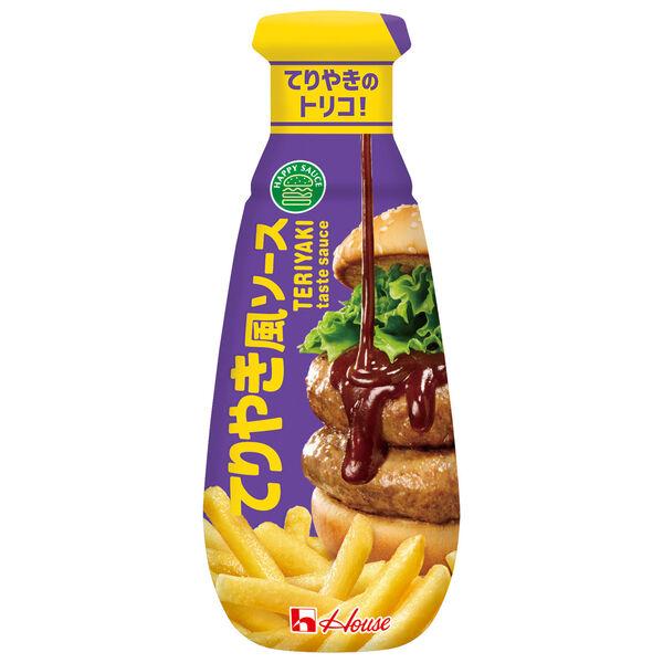 HAPPYSAUCE てりやき風ソース 170g 1個 ハウス食品 ハンバーガー サンドイッチ ハンバーグ