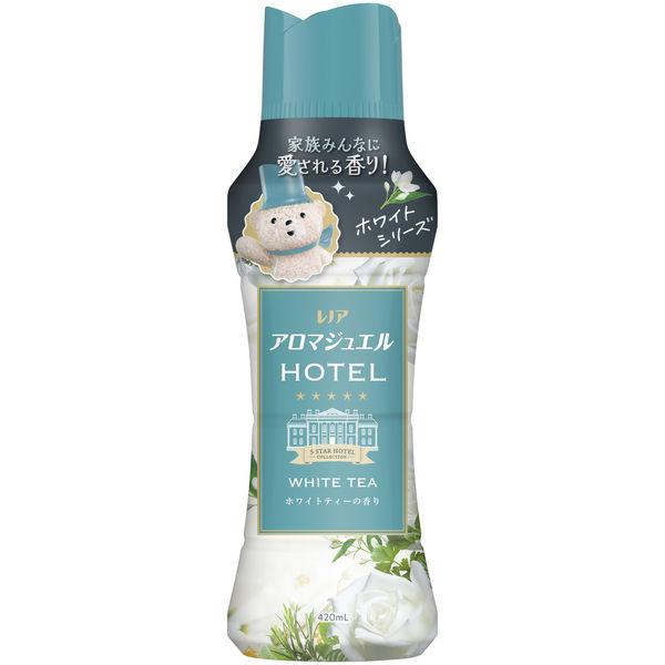 レノア アロマジュエル HOTEL お洗濯の香り付けビーズ ホワイトティーの香り 本体 420mL 1個 P＆G