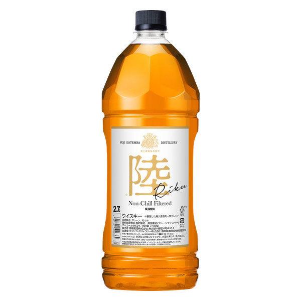 キリン ウイスキー 陸 50度 2700ml ペット 1本