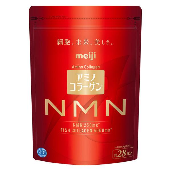 【ワゴンセール】アミノコラーゲン NMN（約28日分） 1袋（196g） フィッシュコラーゲン100％ 明治
