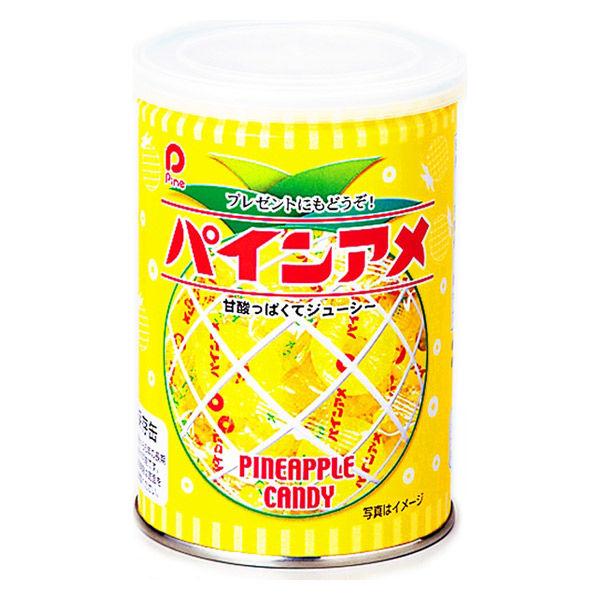 パインアメ缶 1個 パイン キャンディ 防災