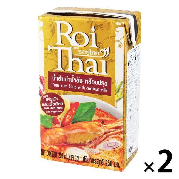 〈オーバーシーズ〉 Roi Thai ロイタイ トムヤムスープ 250ml 2個 キャメルホールセール