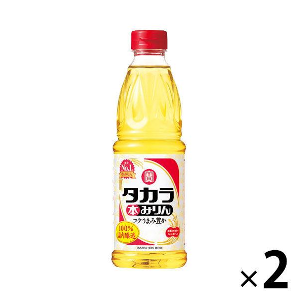 宝酒造 タカラ本みりん600MLペット 2本