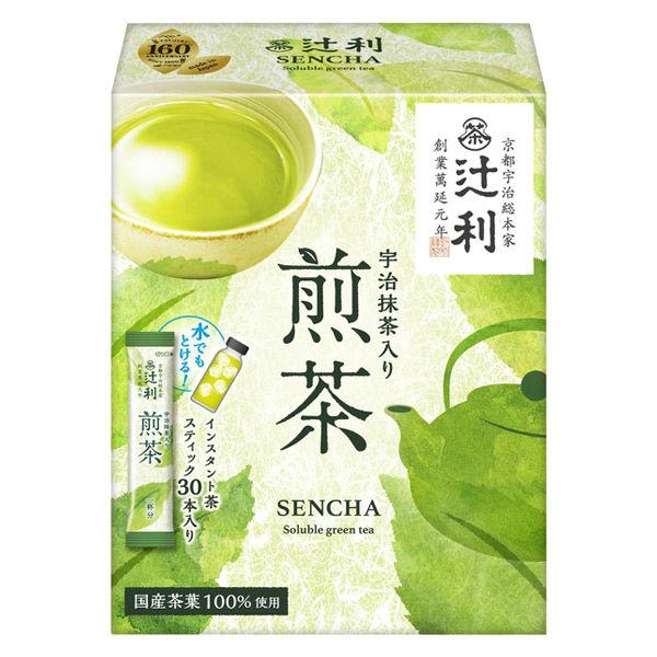 片岡物産 辻利 宇治抹茶入り煎茶 スティック 1箱（30本入）
