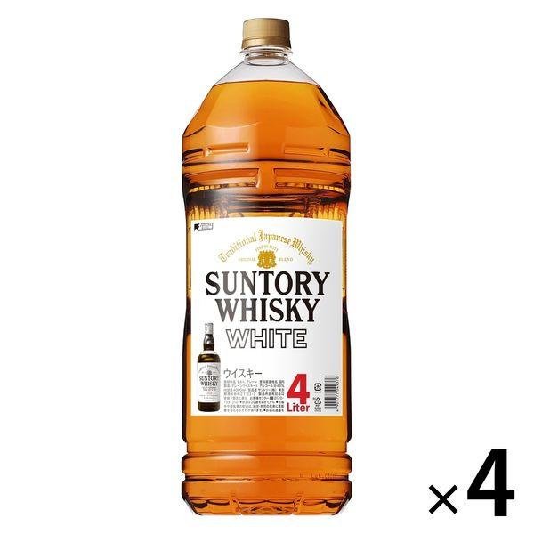 サントリー ホワイト ペット 40度 4L 1ケース（4本） ウイスキー