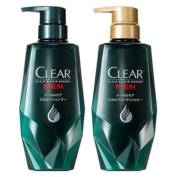 【セール】【お得なセット品】クリアフォーメン メンズ スカルプシャンプー + コンディショナー 男性用 本体 ユニリーバ