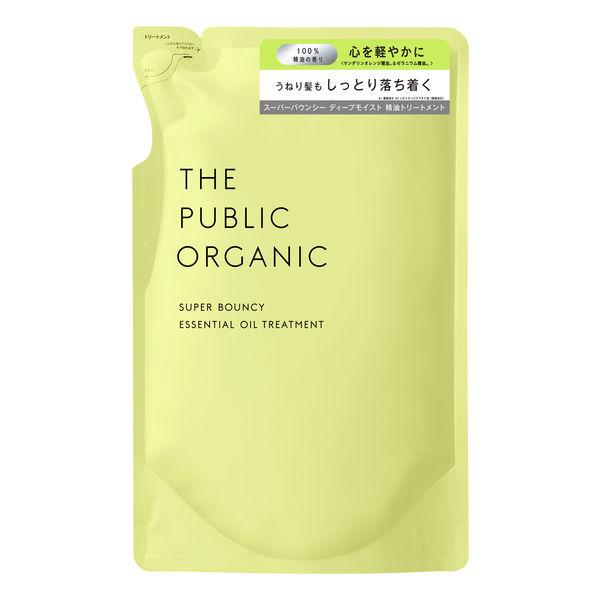 ザ パブリック オーガニック スーパーバウンシー DM トリートメント 詰め替え 400ml カラーズ
