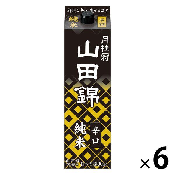 （セール）月桂冠 山田錦純米 パック 1.8L 1セット（6本） 日本酒