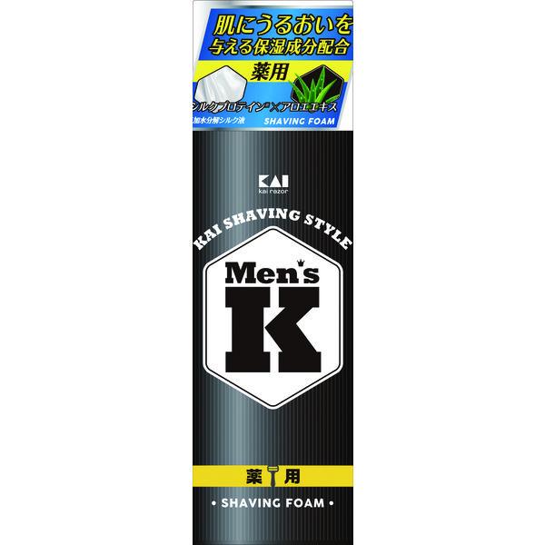 貝印 MEN，S K 薬用シェービングフォーム220g 001352