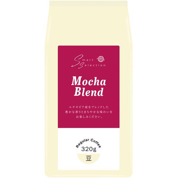 【コーヒー豆】三本珈琲 焙煎豆 モカブレンド（豆） 1袋（320g）