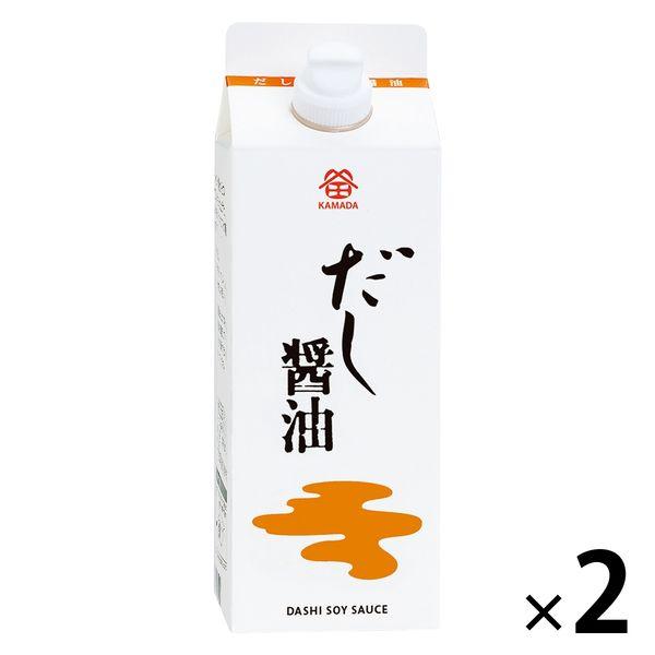 だし醤油 500ml 1セット（1個×2） 鎌田醤油
