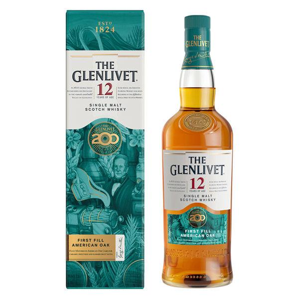 200周年記念 ザ・グレンリベット 12年 限定ボトル 43度 700ml 1本 正規品 スペイサイド シングルモルト ウイスキー
