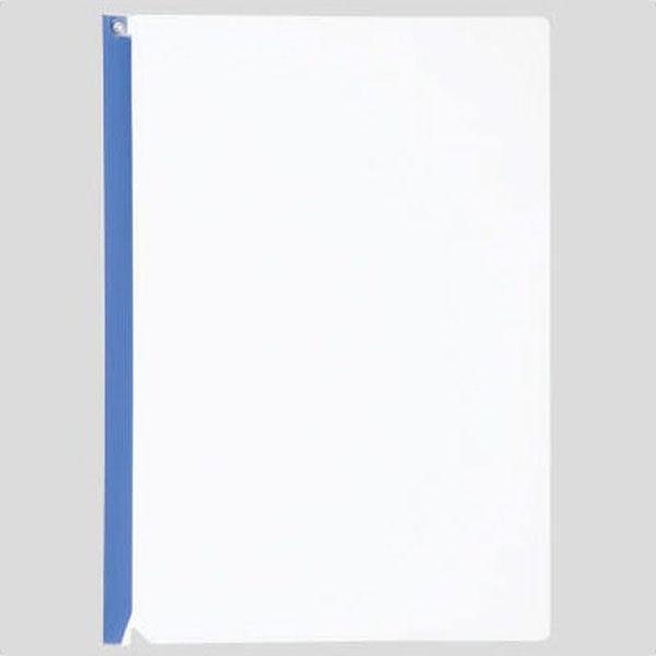 キングジム　レールファイル　ハッサム　青　502-10アオ　1袋（10冊入）