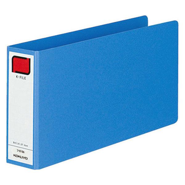 コクヨ 統一伝票用Kファイル B4 1/3E 2穴 40ミリとじ フ-819B 1セット（2冊）