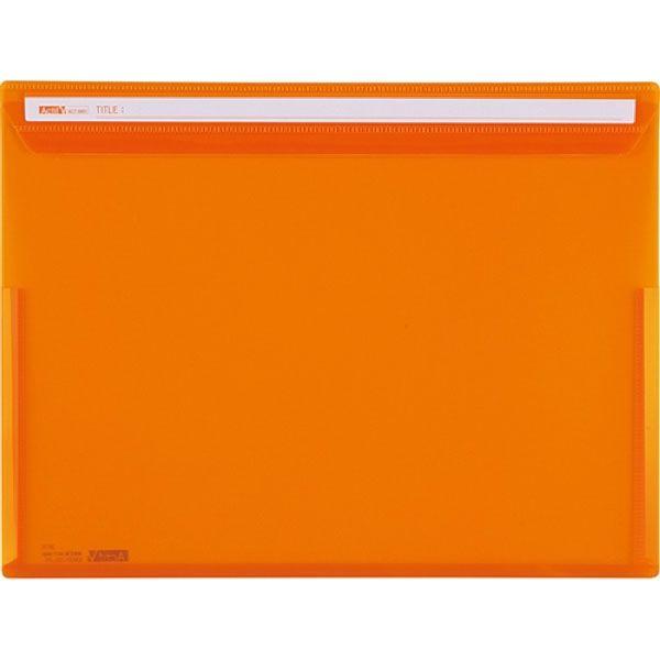 セキセイ アクティフV フリップファイル A4ヨコ オレンジ ACT-5901-51 1冊