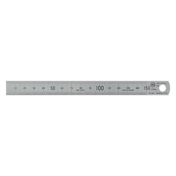 コクヨ ステンレス直定規 C型 JIS1級 15cm TZ-1341 1本