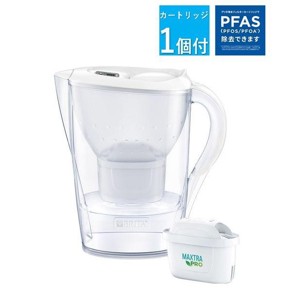 ブリタ（BRITA）ポット型 浄水器 マレーラ マクストラプロ カートリッジ 1個付き