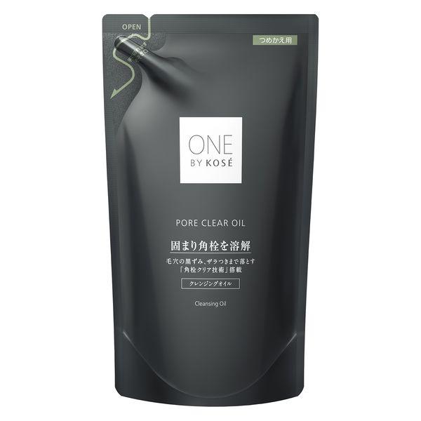 ONE BY KOSE（ワンバイコーセー） ポアクリア オイル （つめかえ用）160mL コーセー クレンジングオイル