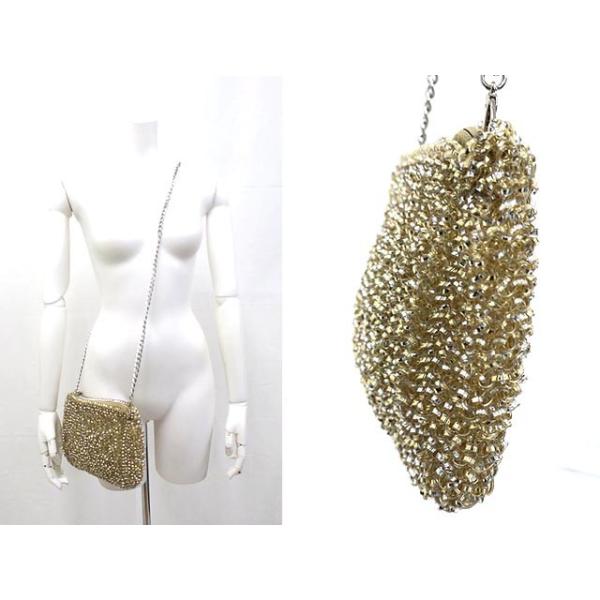 中古 Anteprima アンテプリマ バッグ ワイヤーバッグ ニュー スタンダード Pb15f016d1 シルバーゴールド レディース Supersport Tn