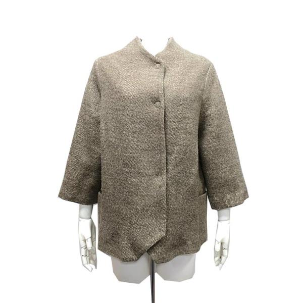 中古】TreBarraBi トレバラッビ ジャケット レディース ベージュ  