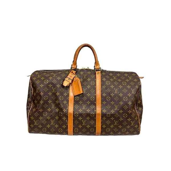 【美品✨】ルイヴィトン　キーポル55　ボストンバッグ　旅行　大容量　カデナ LOUIS VUITTON 【中古】LOUIS VUITTON ルイヴィトン キーポル55