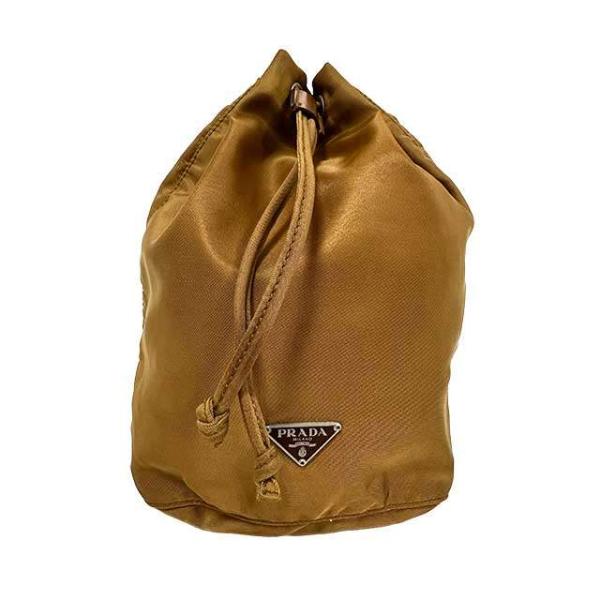 中古】PRADA プラダ ナイロンバッグ 巾着 ミニポーチ バッグ ナイロン