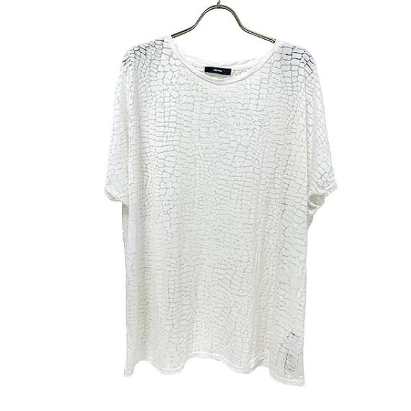【中古】DIESEL ディーゼル トップス カットソー レディース ホワイト  サイズL