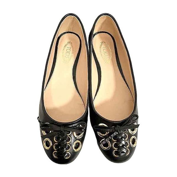 【中古】　TOD’S トッズ 靴 フラットシューズ バレリーナ レディース サイズ34 Sサイズ