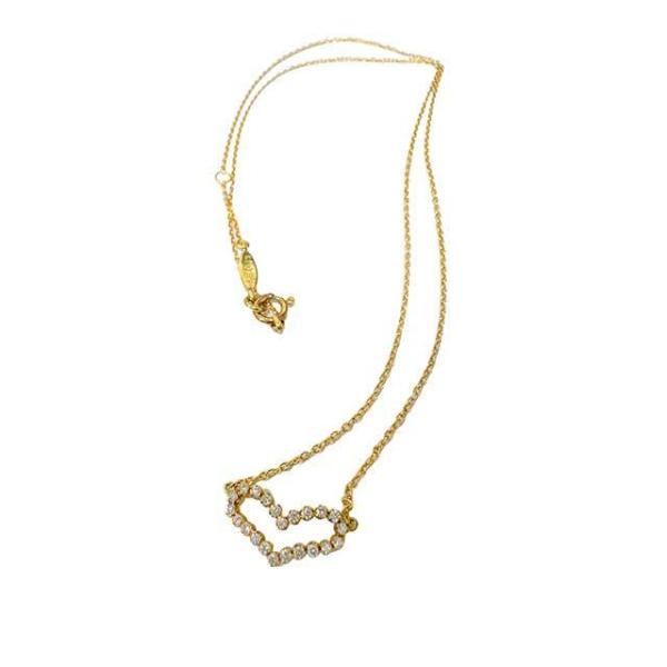 専用　アーカーK18ハート0.19ctネックレス＆フクロウ リングK18 セット 専用 アーカーK18ハート0.19ctネックレス＆フクロウ リングK18