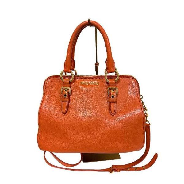 miu miu（ミュウミュウ） 【中古】MIU MIU バッグ 2WAY マドラスビ