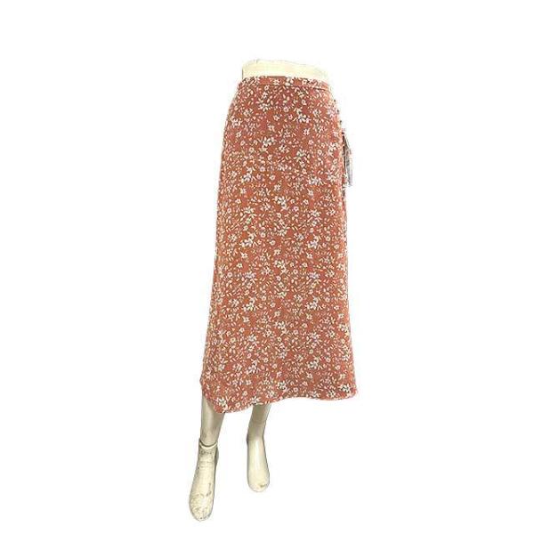 【未使用】【新古品】index インデックス　ロングスカート　花柄スカート　定価5489円　春夏　Mサイズ